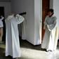 Members of the Chemin Neuf Community prepare for prayers at the Tibhirine monastery, about 80 kilometres (50 miles) away from Algiers