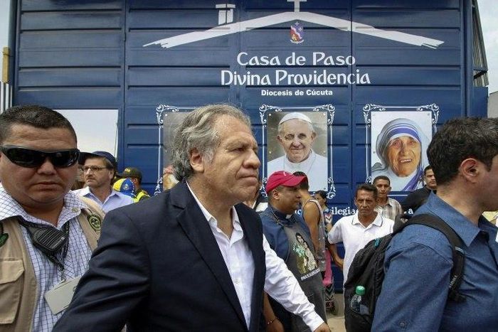 Organization of American States head Luis Almagro accuses Venezuela's government of 'crimes against humanity' against its people