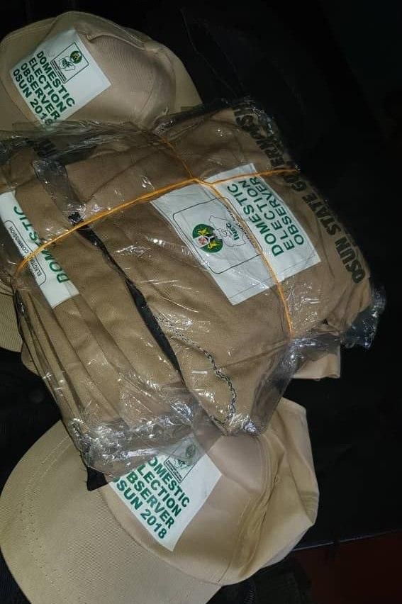 INEC kits recovered from suspects in Orolu, Osun State