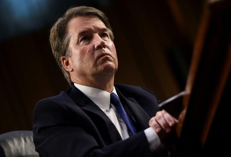 Donald Trump has repeatedly insisted on Brett Kavanaugh's "unblemished" record and suitability for the lifetime appointment to the Supreme Court