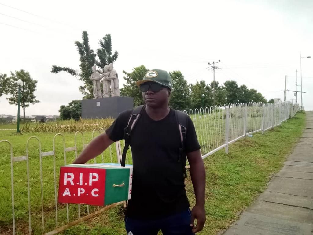 Here are the six things Mukaila, who is trekking from Lagos to Abuja to stop Buhari's re-election, told Pulse.