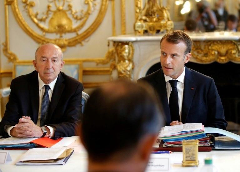 Gerard Collomb is regarded as one of Emmanuel Macron's most loyal ministers