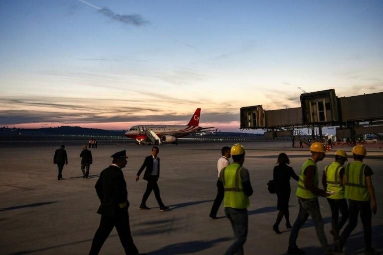 Istanbul's giant new airport is due to open officially on October 29 and target an annual capacity of 90 million passengers, rising to 250 million when completed