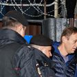 Navalny is due to appear in court later on Monday following his detention on his release from jail