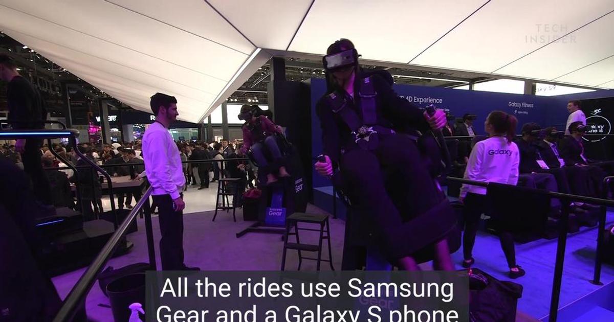 Check out all of Samsung's newest VR — from riding flying dinosaurs to ...