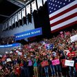 At Missouri rally, Trumps casts midterm elections as referendum on presidency