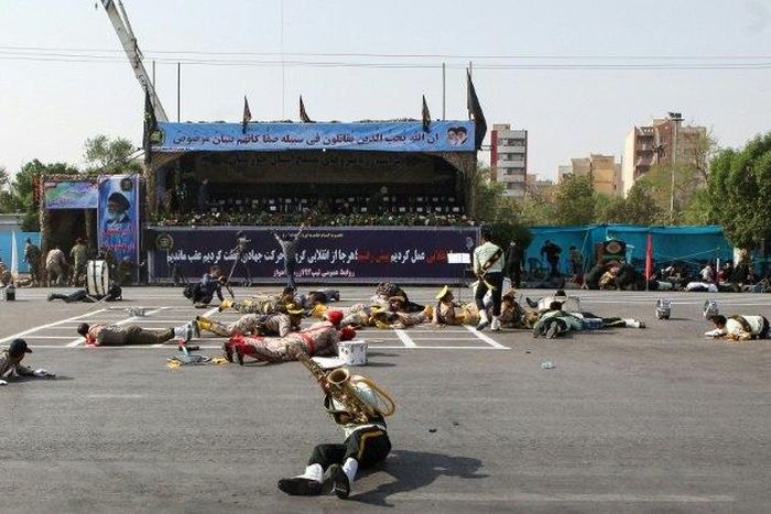 An attack early on September 22, 2018, killed at least 29 and wounded scores of people