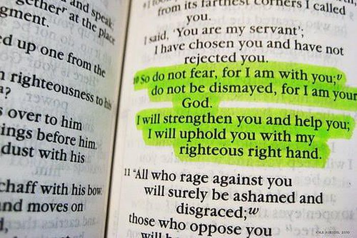 7 powerful Bible verses to study when you are scared. [crosswalk]