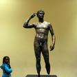 The Victorious Youth statue at the Getty Villa Museum