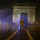 Police detained a total of 412 people during the worst clashes in decades in the centre of Paris