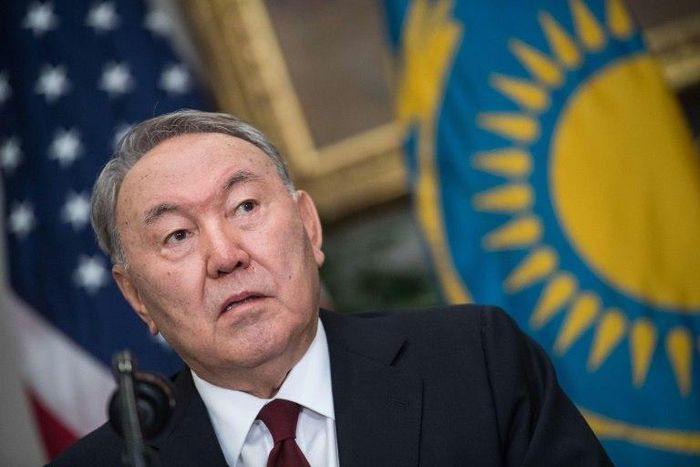 Kazakh President Nursultan Nazarbayev in Washington this year. Kazakhstan has sought to curry favour with the West without alienating traditional ally Russia