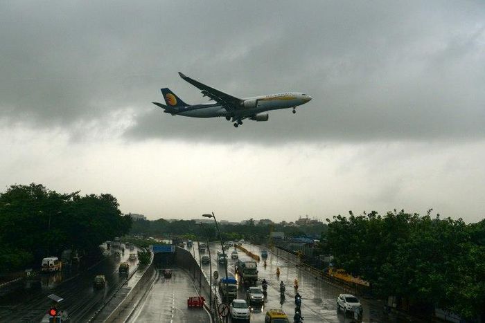 The Jet Airways flight to Jaipur had to turn back as the alarming symptoms became apparent, the airline said