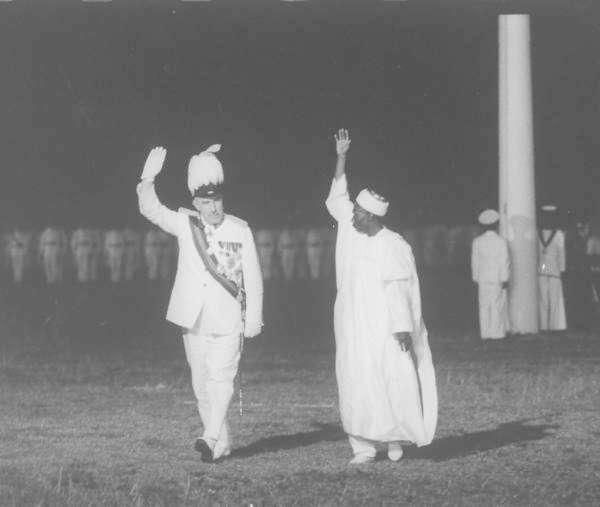 Abubakar Tafawa Balewa and Sir James Wilson Robertson (Google)