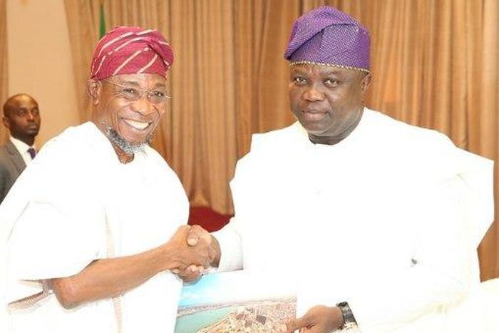 Ambode once disrespected Aregbesola in his office