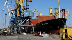 The port of Mariupol has gone quiet since Russia's annexation of Crimea