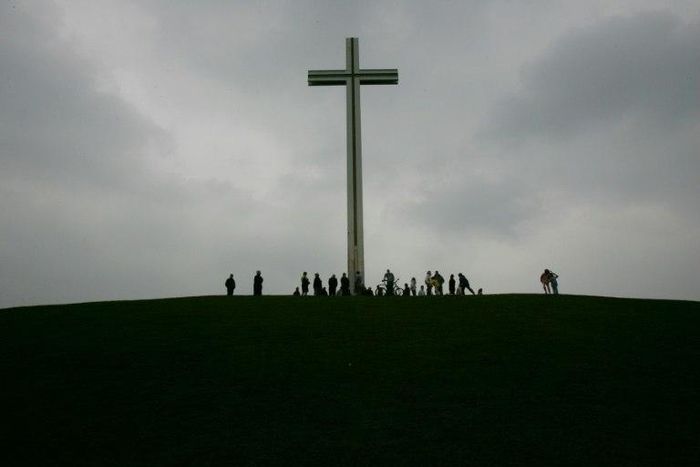 Blasphemy involves acting or speaking in an offensive way about God or things held to be sacred