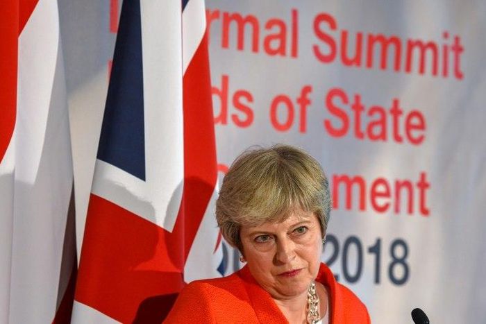 'Unacceptable' - British Prime Minister Theresa May's verdict on the EU's rejection of her Brexit plan