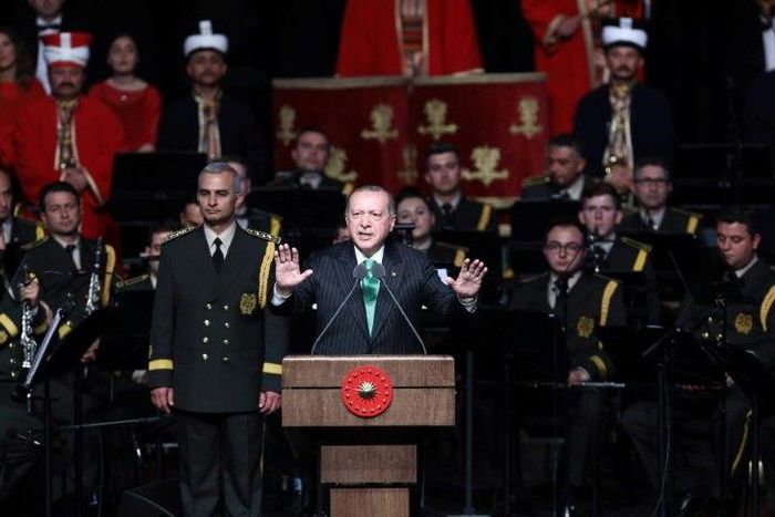 Turkish President Recep Tayyip Erdogan has been criticised for the crackdown that followed the failed July 2016 coup against him