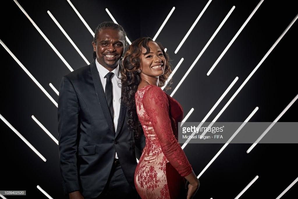 Kanu Nwakwo and wife Amara