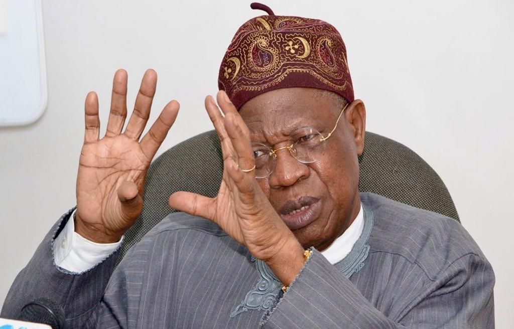 Minister of Information and Culture, Lai Mohammed