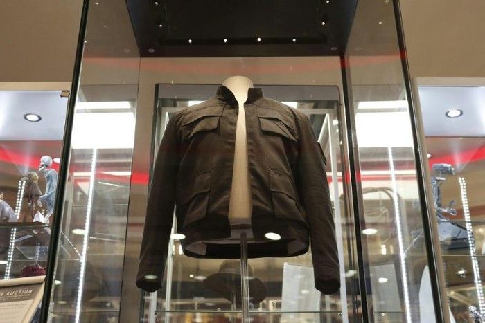 Han Solo's jacket from "The Empire Strikes Back" is expected to fetch up to ?1 million at Thursday's auction