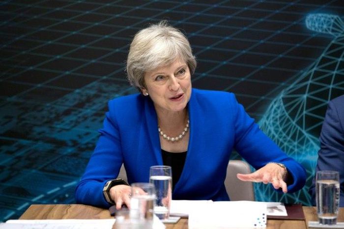 Britain's Prime Minister Theresa May says her Brexit plan is the only viable option