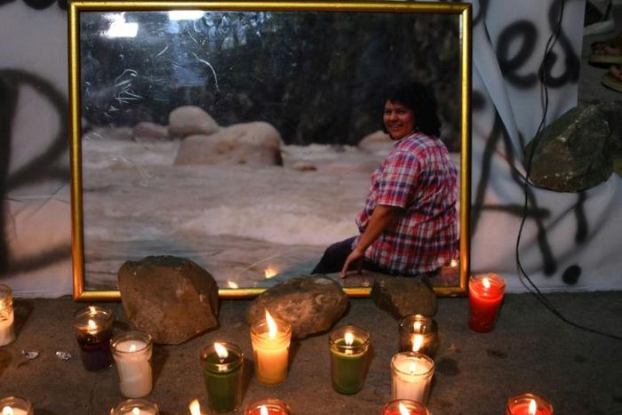 Prior to her murder Berta Caceres had received numerous death threats because she was mobilizing Lenca Indians against the construction of a hydroelectric power station on the territory of this ethnic group