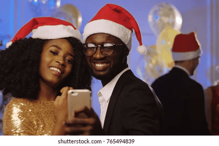 December party (Shutterstock)