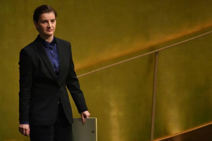 "I hope that we will never have to use our army, but at this moment it is one of the options on the table," Serbian Prime Minister Ana Brnabic said