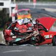 A taxi driver and two men and two women coach passengers were killed in the accident in Hong Kong