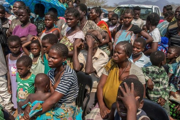 Luwani officials say more than 500 individuals have been processed to leave the camp