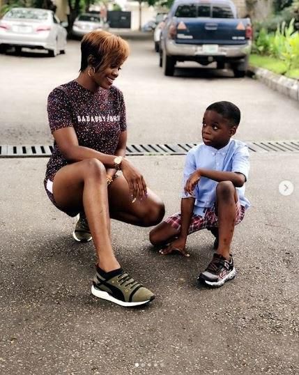 Shola Ogudu appears to be the blunt type in a comment which hints at Wizkid's abandonment of his fatherly role.