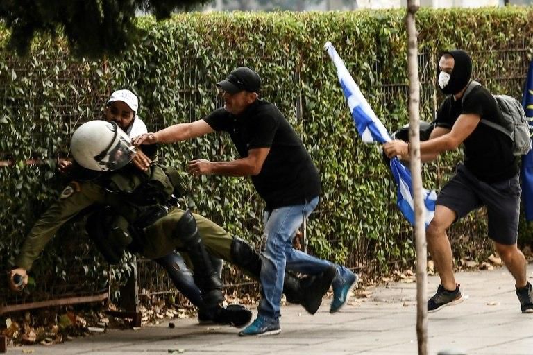 Greeks who oppose the deal have accused Skopje of appropriating their history and culture