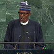 President Muhammadu Buhari speaking at the 72nd session of the United Nations' General Assembly (UNGA) in New York on Tuesday, September 19, 2017
