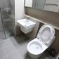 The bathrooms are simple and modern-looking, but hey, at least they're not leaking!
