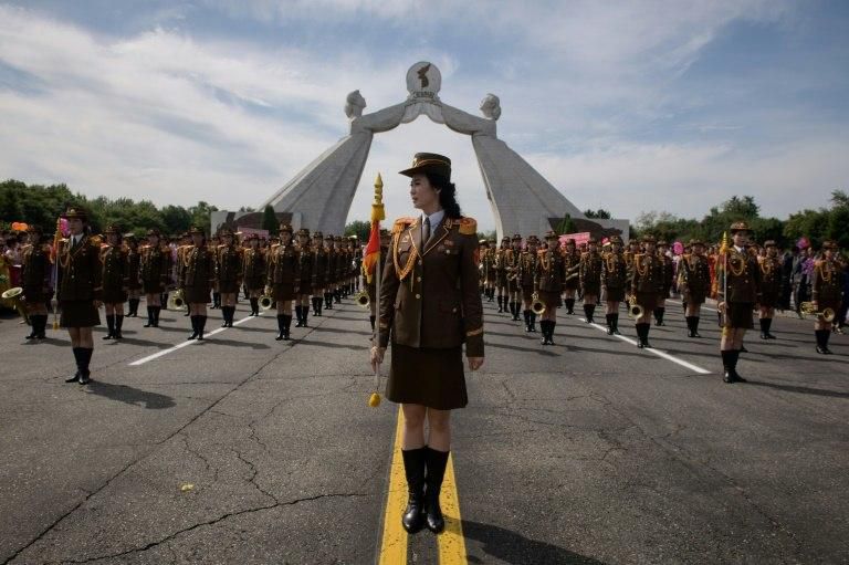 The visit comes after the Moon's visit to Pyongyang comes after North Korea put on its "Mass Games" propaganda display for the first time in five years
