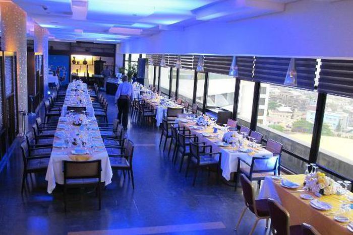 Sky Restaurant, Eko Hotel & Suites, Victoria Island. [pinterest]