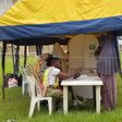 A polling booth in Osun state