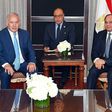 Israeli Prime Minister Benjamin Netanyahu (L) meets Egyptian President Abdel Fattah al-Sisi (R) on the sidelines of the UN General Assembly in New York on September 26, 2018 to discuss Gaza and reviving peace talks with the Palestinians