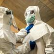Uganda announced a plan last month to roll out ebola vaccinations for frontline health workers, like these pictured in western Uganda in August