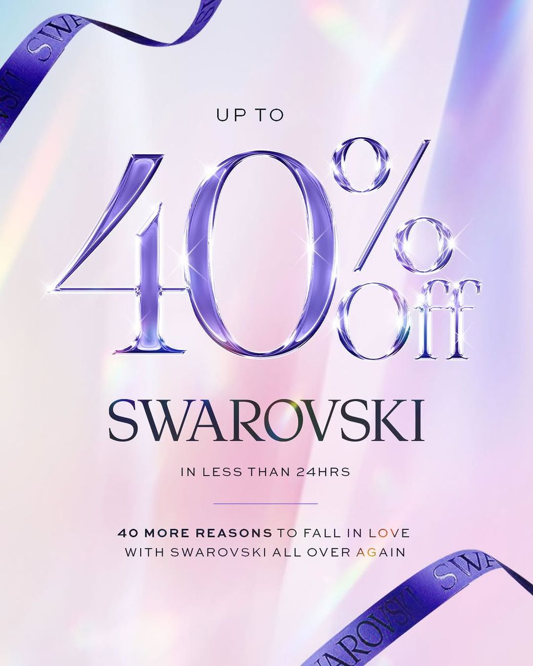 Swarovski Nigeria Launches Exclusive Summer Sale: Up to 40% Off All Crystal Jewellery, Other Accessories