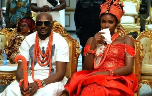 2Baba, Natasha Osawaru’s traditional wedding