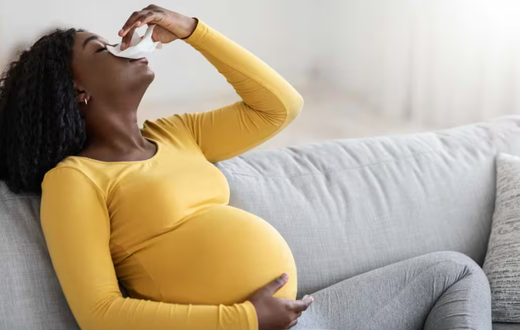 If you’re pregnant and can’t breathe properly, read this