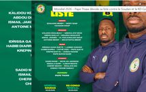 Mondial 2026 (Q') : Pape Thiaw dévoile sa liste, retour de Nampalys Mendy