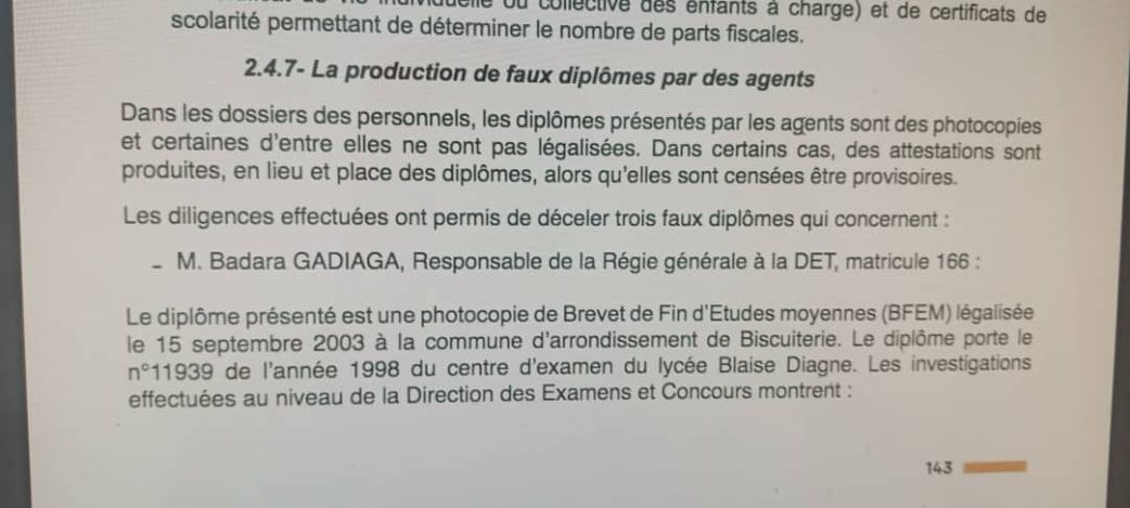 Faux Bfem : "cette plainte est ridicule" (Badara Gadiaga)