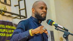 Kémi Séba, candidat à la prochaine présidentielle béninoise