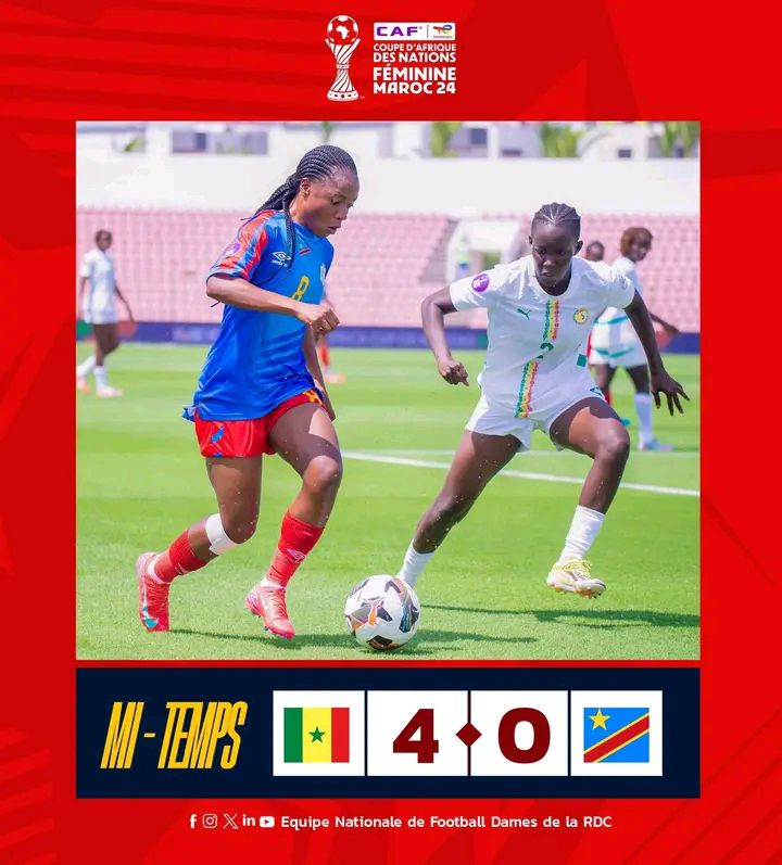 CAN féminine : le Sénégal s'impose face à la RDC (4-0)