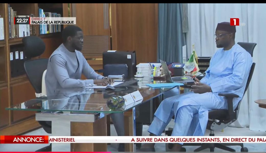 Diomaye sur le point de remanier son gouvernement