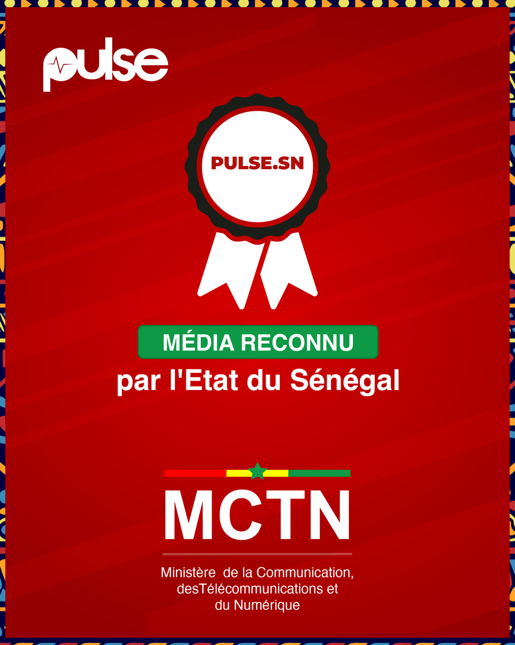 PULSE.SN parmi les médias reconnus par l'Etat du Sénégal