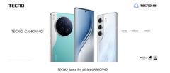 TECNO lance la série CAMON 40, débloquant un nouveau niveau d'IA et de photographie instantanée